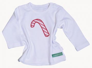 Zuckerstange, Longsleeve wei