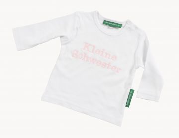 Kleine Schwester, Longsleeve wei