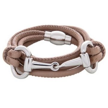 Leder Wickelarmband Trense