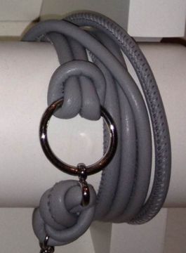 Leder Wickelarmband Ring