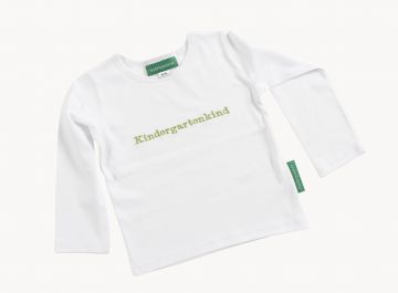 Kindergartenkind, Longsleeve wei