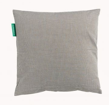 $$ Kopfkissen braun kariert No. 42187
